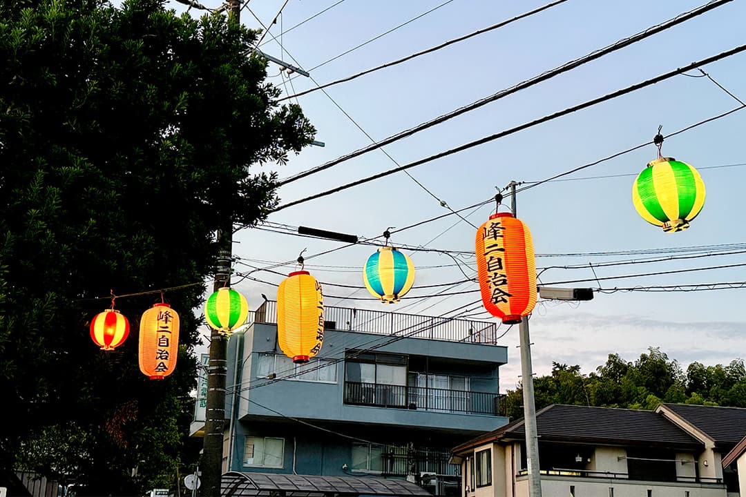 峰岡二丁目納涼祭 電気設備工事